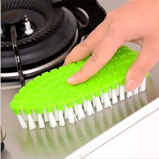 Cleaning Brush- Flexible Cleaning Brush with Soft Bristles